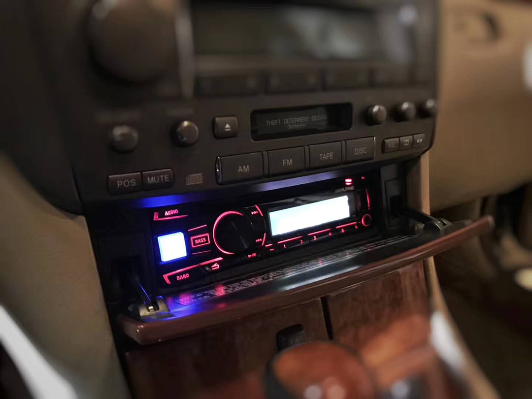 雷克萨斯ls430汽车音响改装 i-sotec艾索特i-sa62两分频喇叭